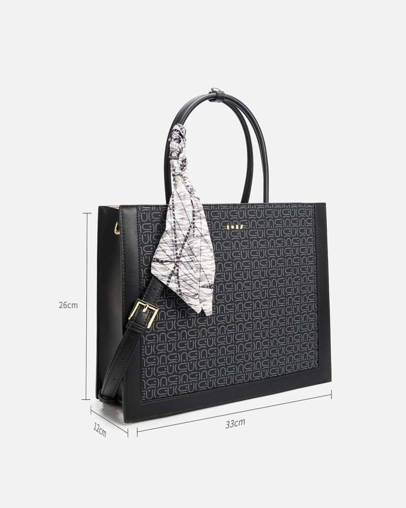 A classic black women's bag