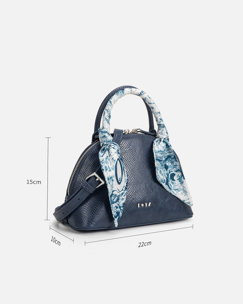 A special women's bag in blue