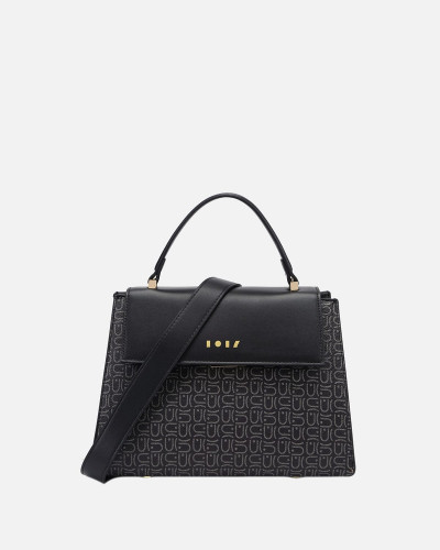 Black women's bag with a modern design