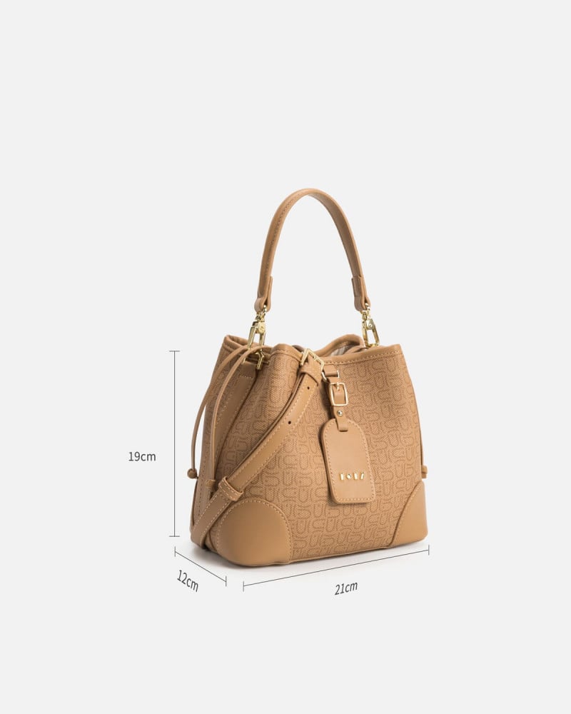 A classic brown women's bag