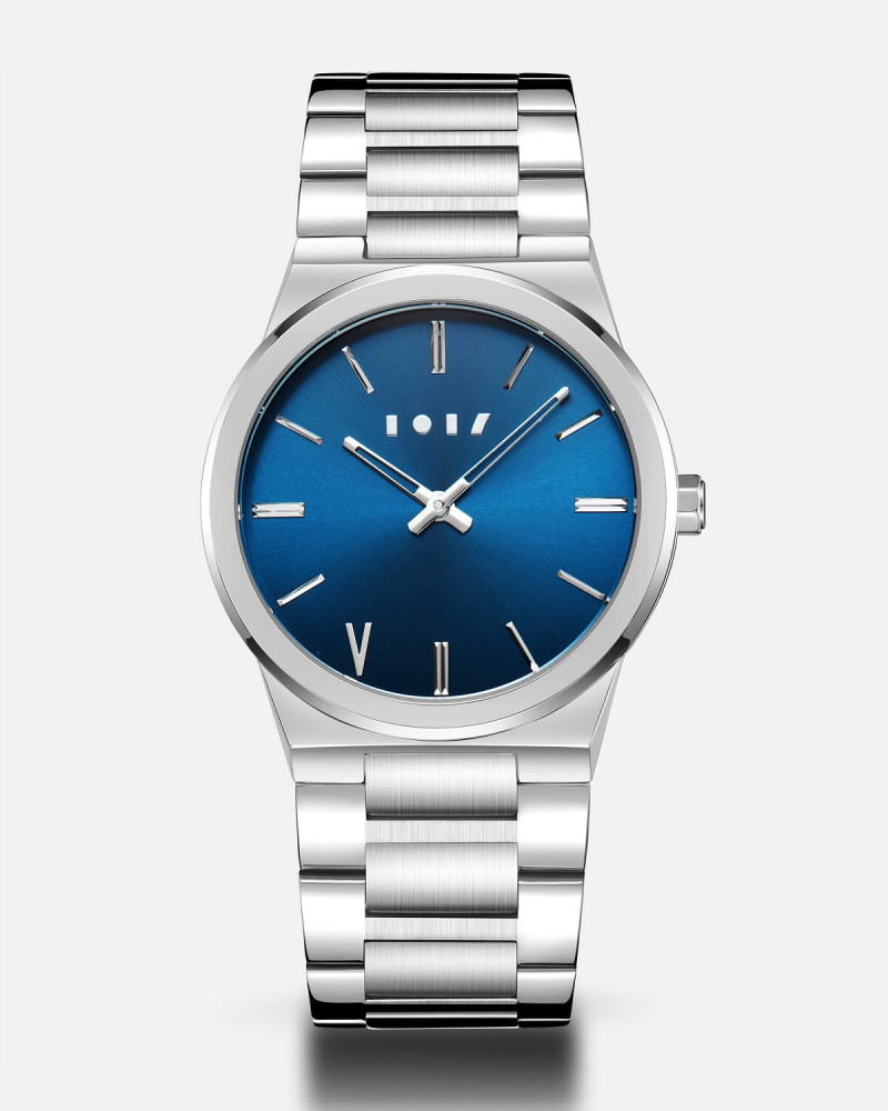 Al-Khaled men's watch in silver