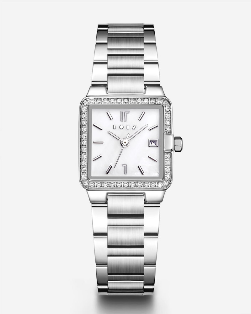 AlAnoud silver watch for women