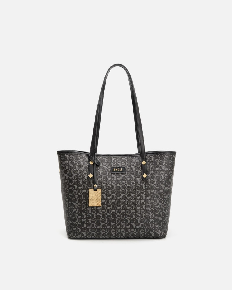 Black women's bag with classic design