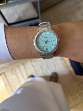 Casio Tiffany watch Size 41MM