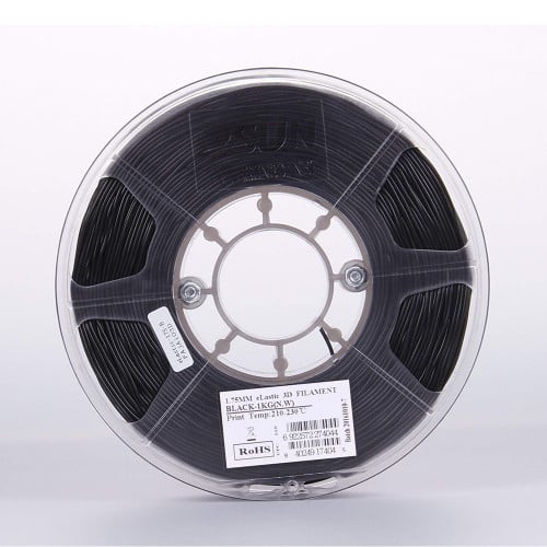 eSUN eLastic TPE (Black) 3D Filament 1.75Ø, 1kg