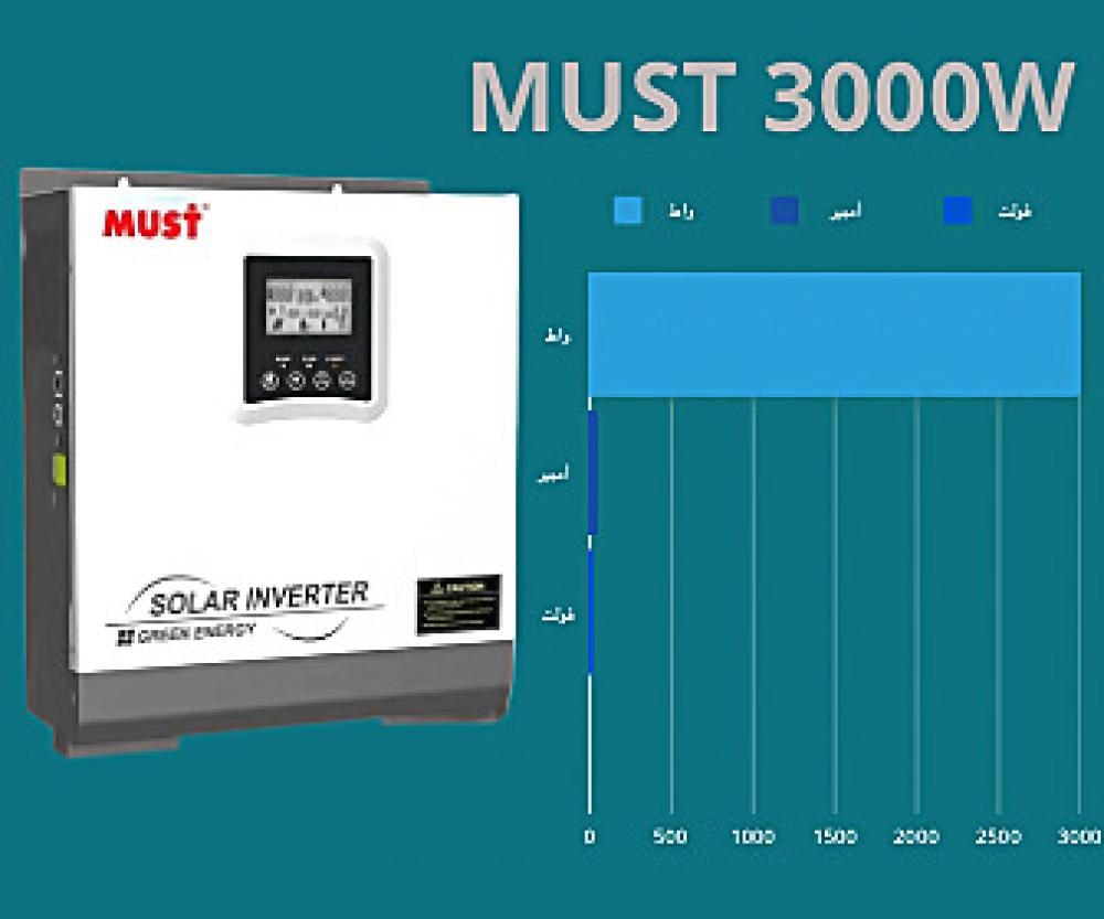 محول موست 3000 واط 24 فولت 60امبير