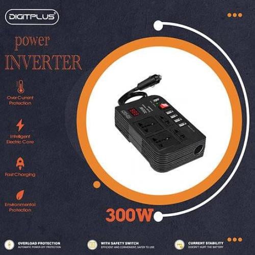 NEEHOON Car 220V Power Inverter 300W, 12V To 220V...