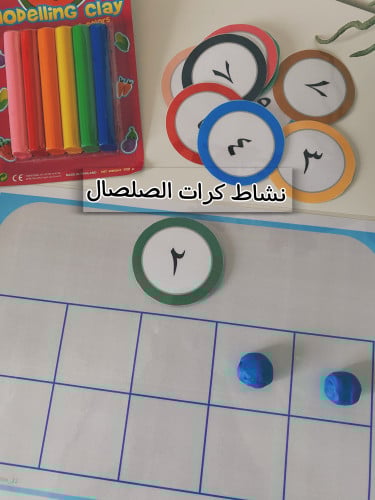 نشاط كرات الصلصال