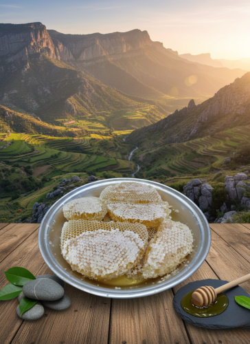 شمع سدر العقيق الباحه وزنه من2كيلو ونص الى3