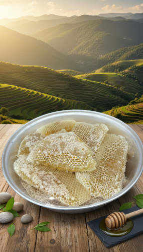 شمع سدر وادي عيا بللحمر الوزن 2كيلو ونص