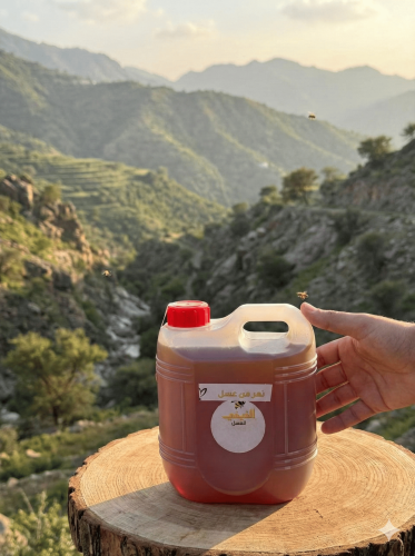 جركل 3 كيلو صافي عسل سدر الباحة