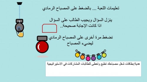 استيراتيجية شغل مصباحك