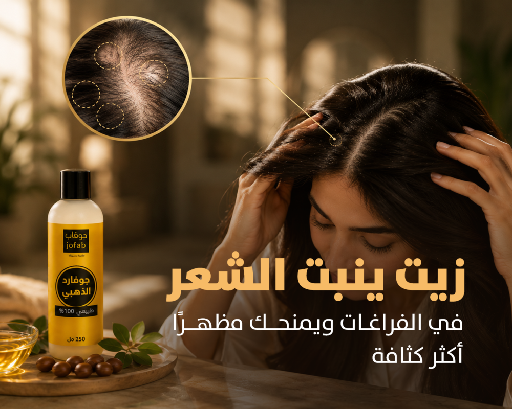 زيت ينبت الشعر في الفراغات وتكثيفه للرجال والنساء