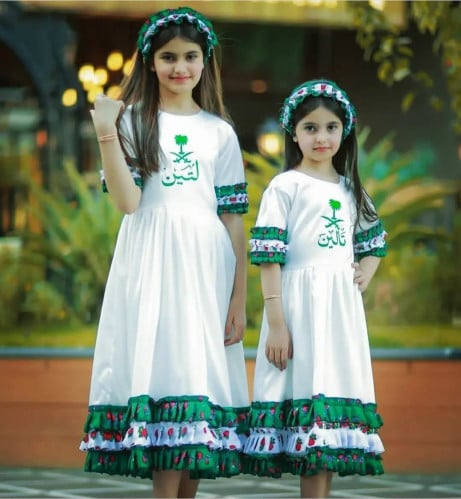 فساتين اليوم الوطني للبنات
