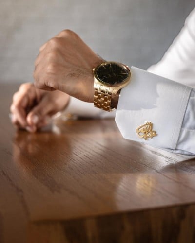 كبكات مطلية بالذهب والفضة