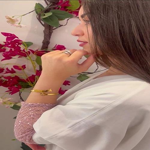 اسواره بالاسم مع اضافه قلب