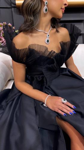 فستان اسود سهره