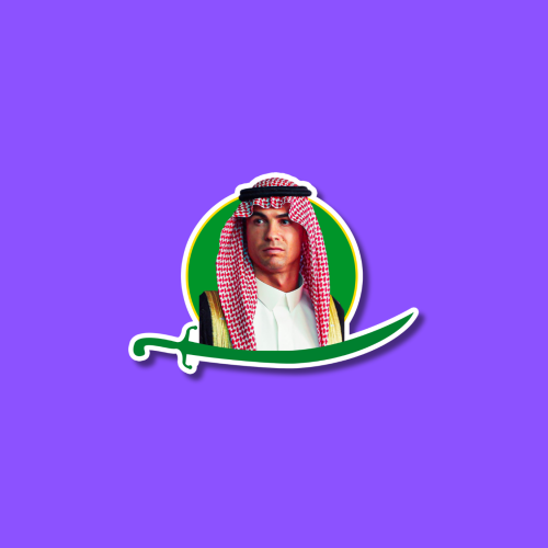 كريستيانو رونالدو بالزي السعودي