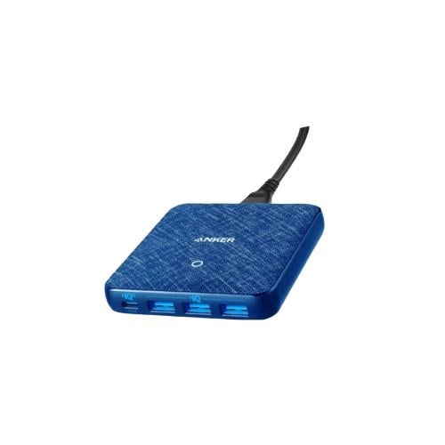 منصة شحن 3 منافذ USB منفذ PD قوة 65W من Anker