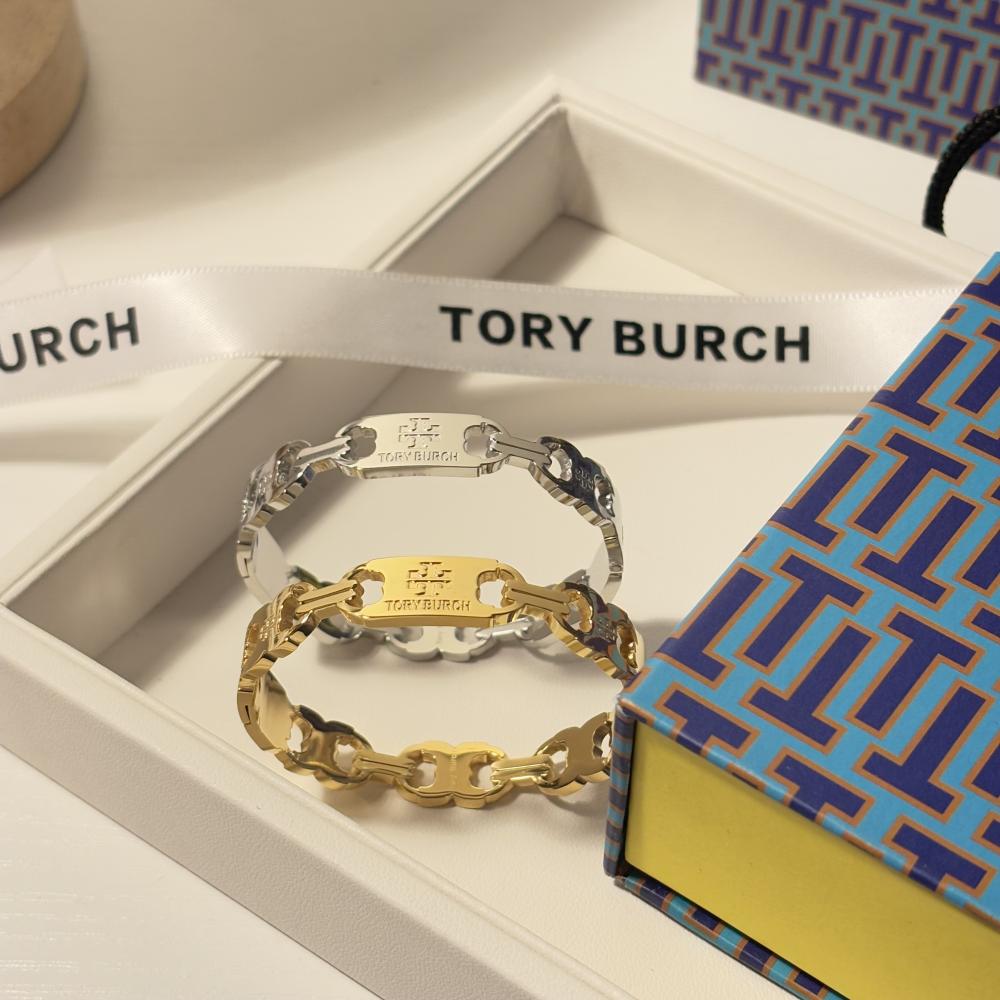 اسوارة توري بورش نسائي فضي وذهبي