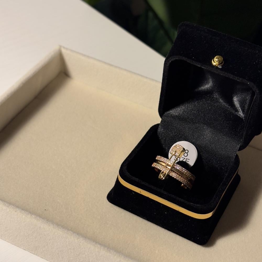 خاتم apm ذهبي وفضي