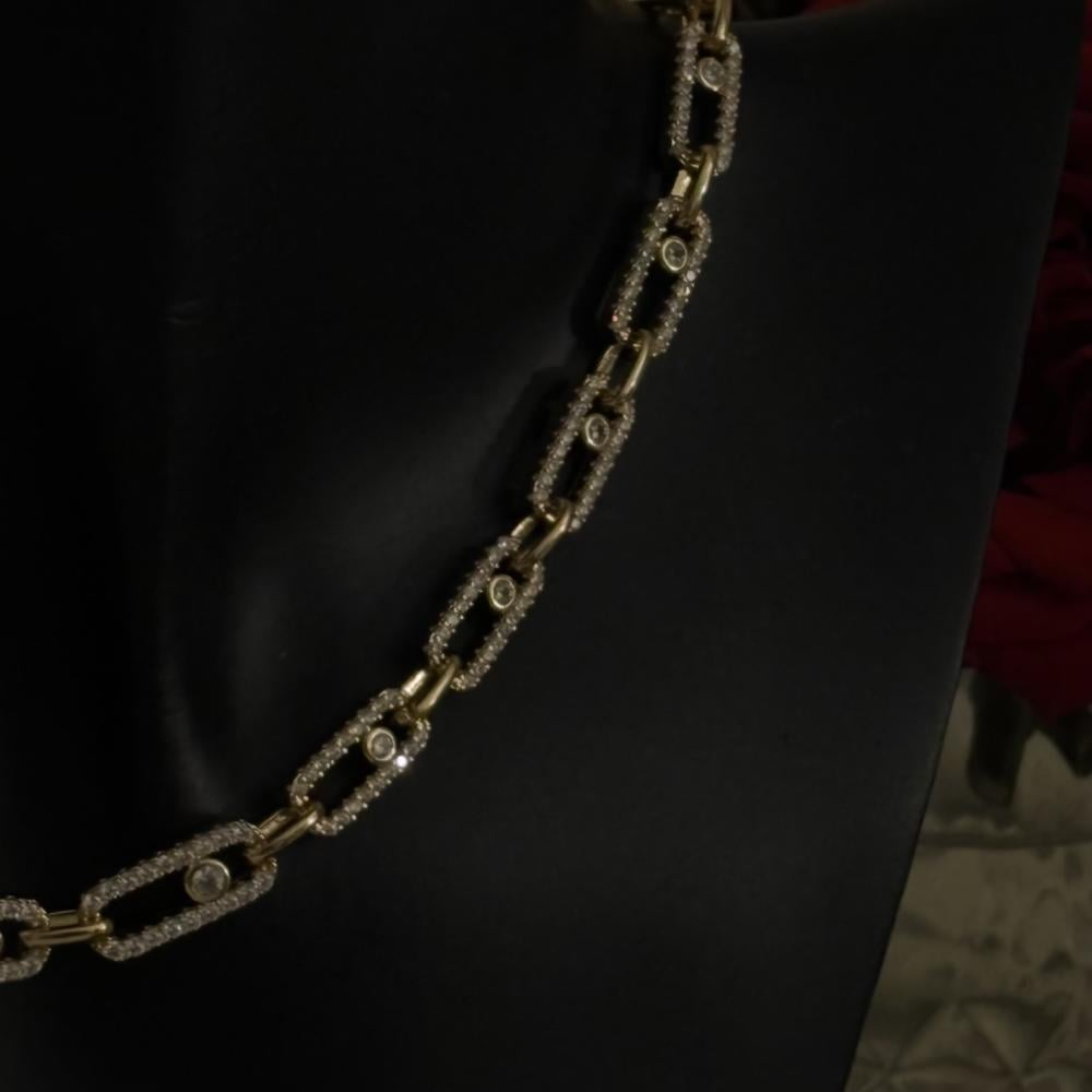 طقم ميسيكا فضي وذهبي