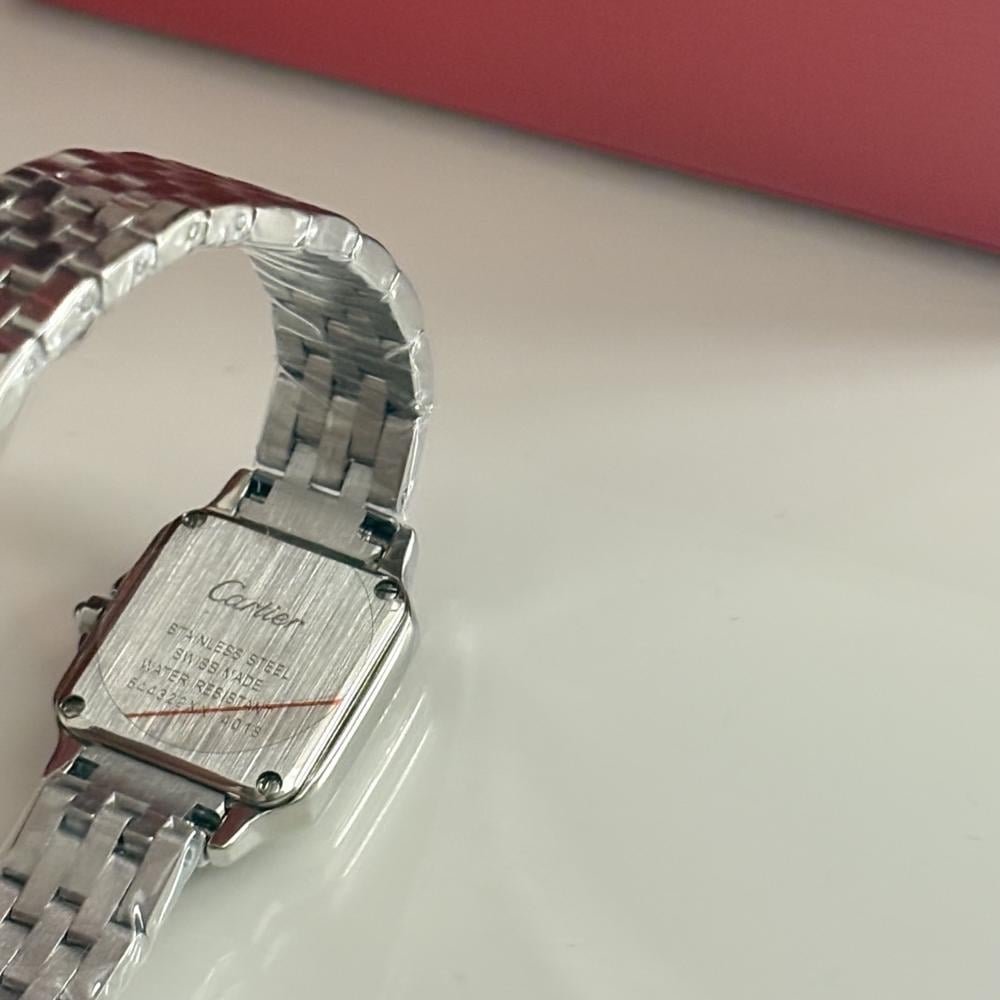 ساعة كارتيير ميني فضي