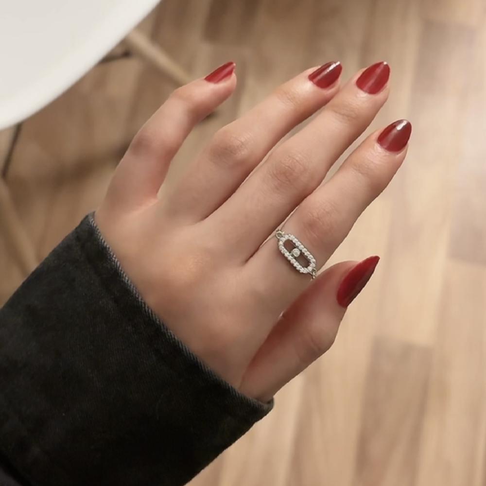 خاتم ميسيكا فضي