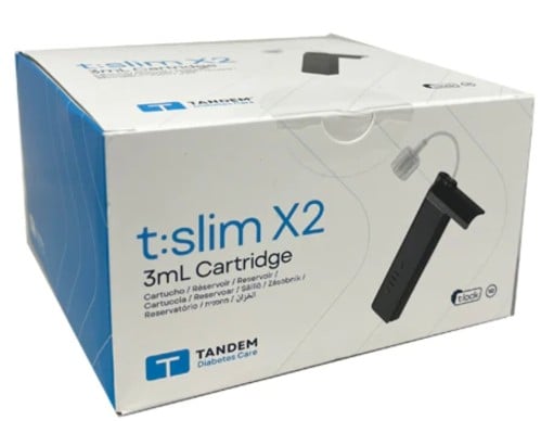 خزان t:slim X2 علبة 10 حبات