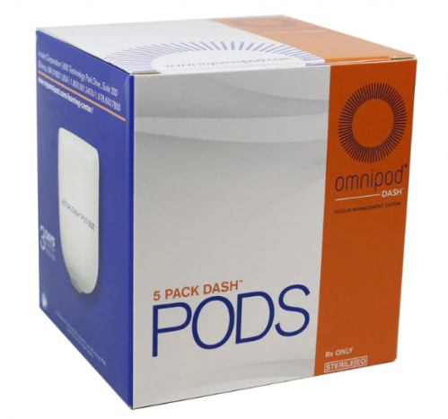 غيارات أومنيبود داش OmniPod dash Pods (box of 5)