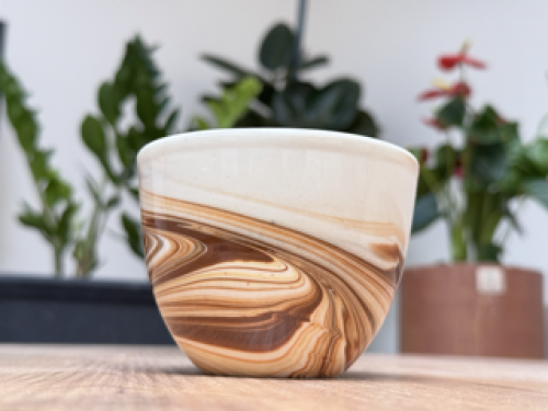 كوب المجرة اليدوي - لامع - 250 مل