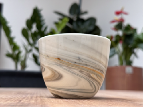 كوب المجرة اليدوي - لامع - 140 مل