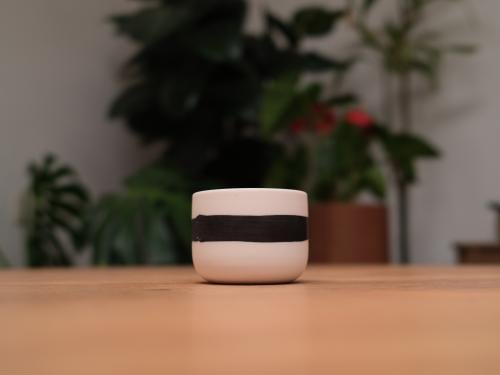 كوب المجرة بخط أسود - 120 مل