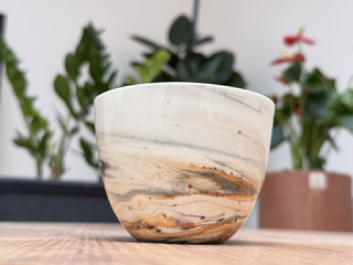 كوب المجرة اليدوي - لامع - 250 مل