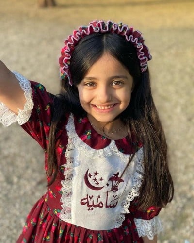 فستان بناتي شالكي رمضان حسب الطلب من متجر عبايات و...