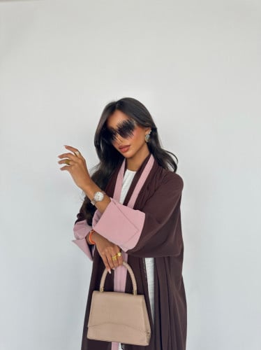 عبايه قماش كريب مغسول