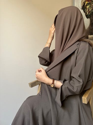 عبايه قماش كتان