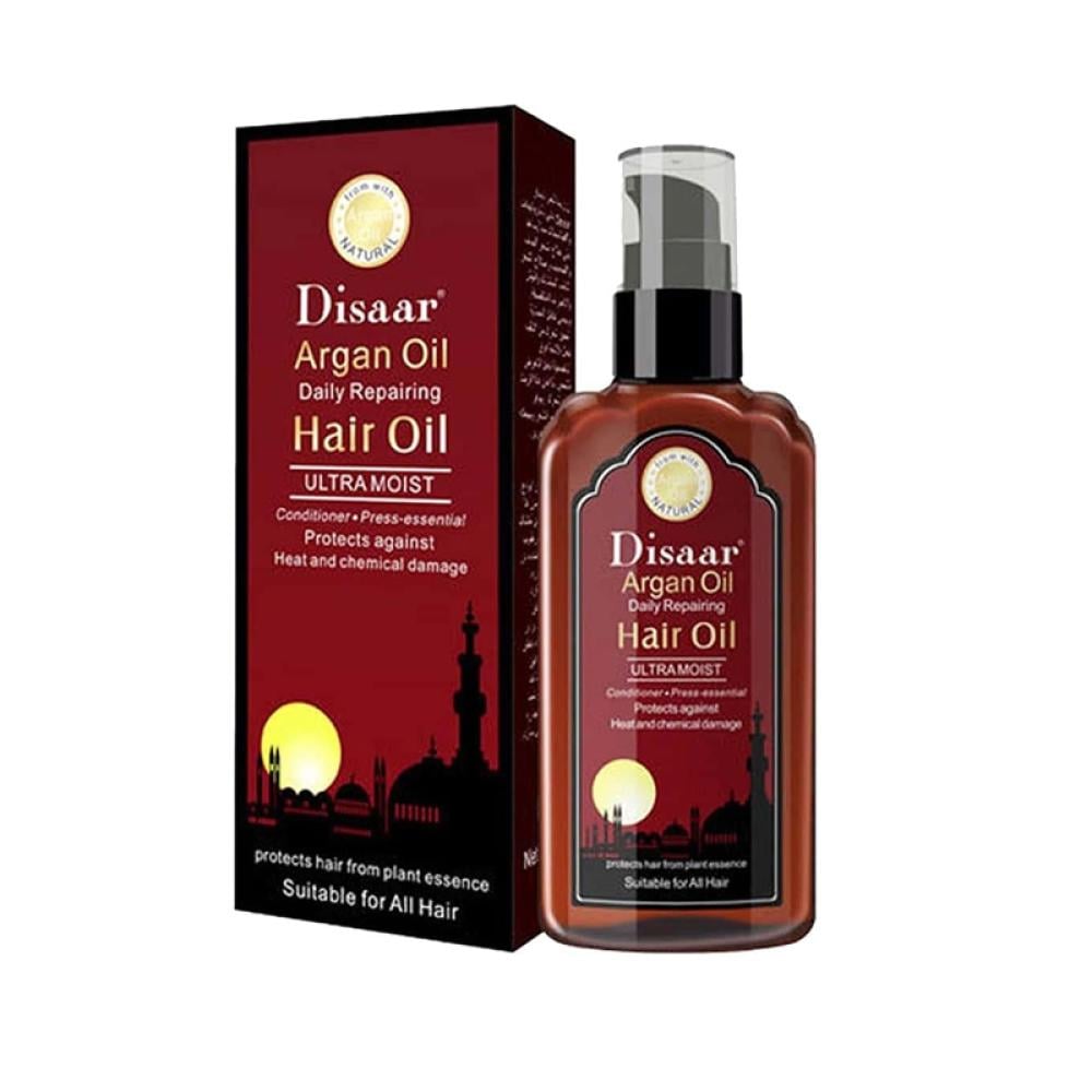 زيت أرغان المغربي للشعر فائق الترطيب و الترميم اليومي من Disaar
