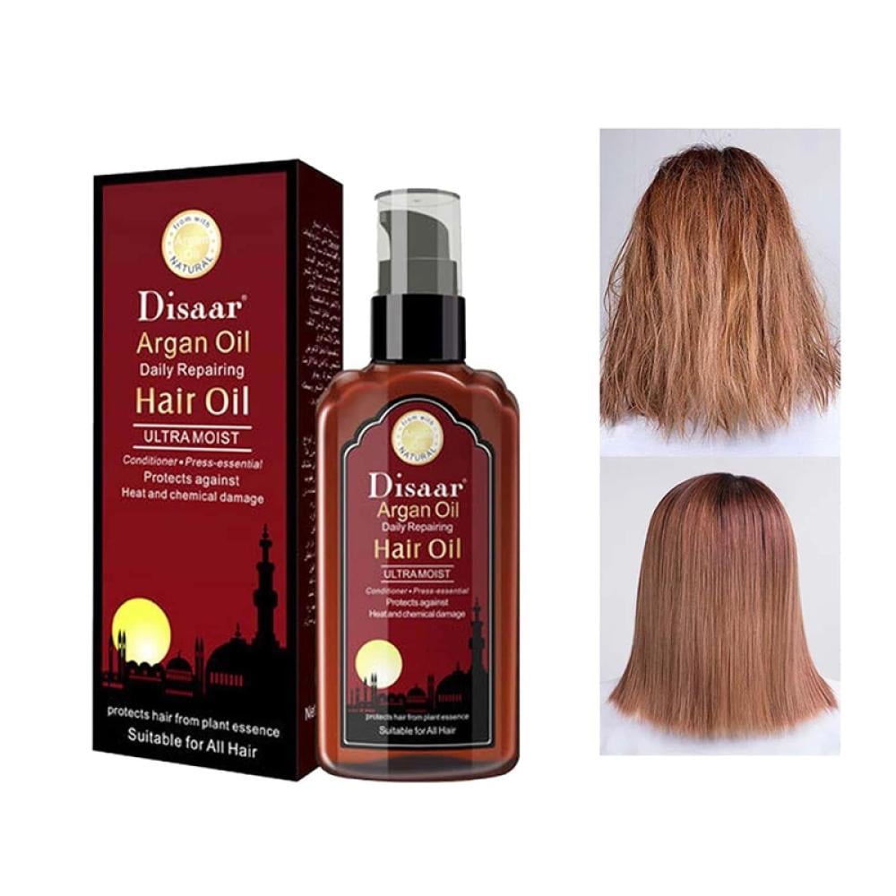 ديسار زيت الارغان الطبيعي لترطيب وتكثيف ولمعان الشعر 120مل