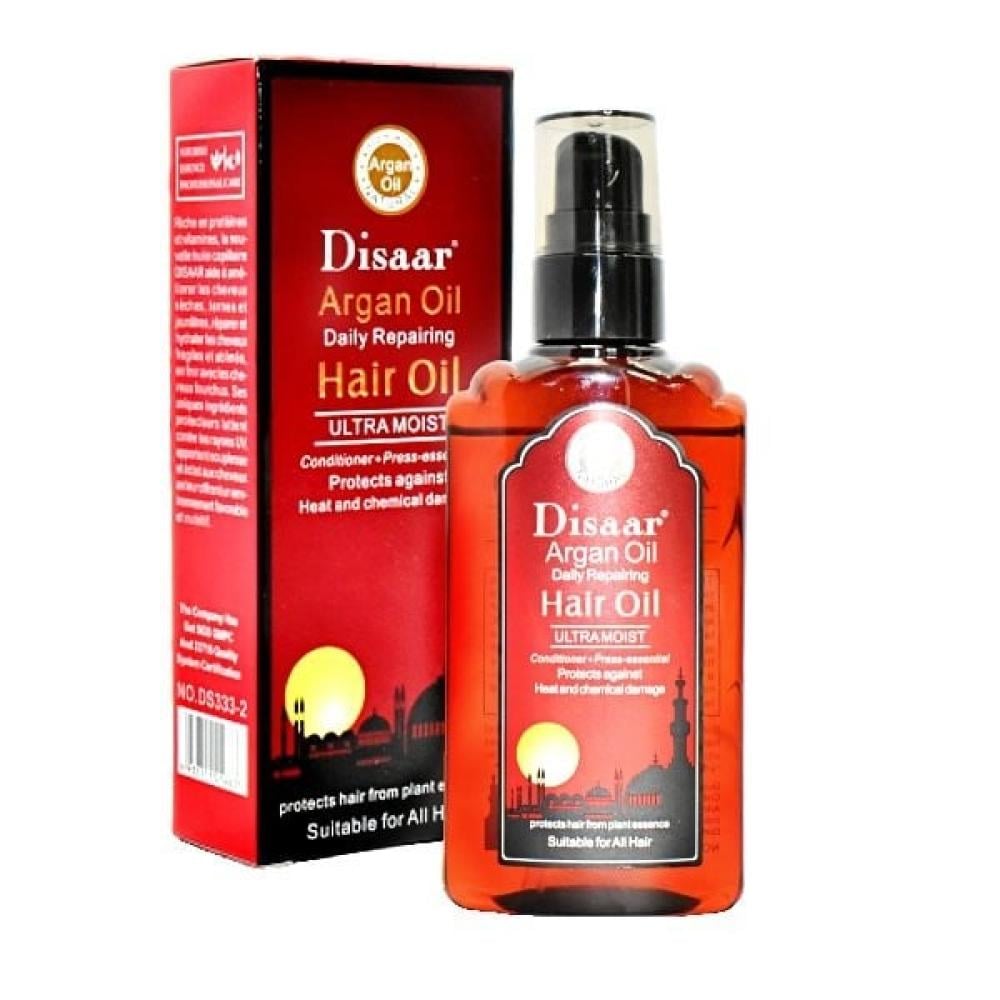 ديسار زيت الارغان الطبيعي لترطيب وتكثيف ولمعان الشعر 120مل