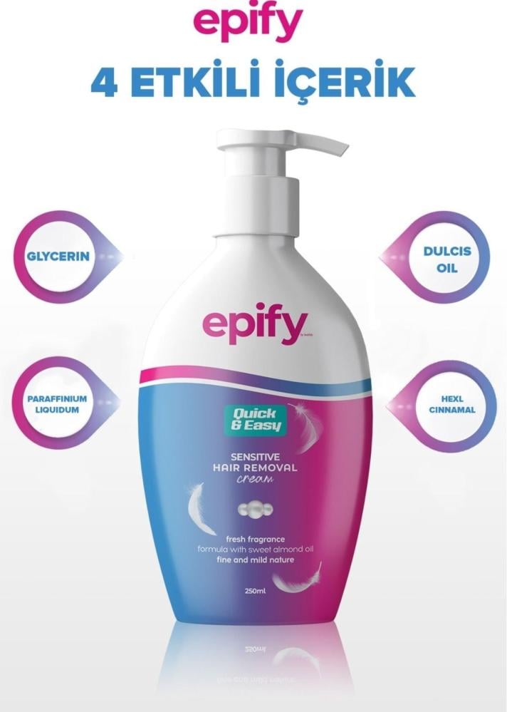 EPİFY كريم إزالة الشعر من إبيفي 250مل