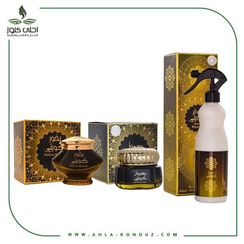 المجموعة الكويتية - معطر + معمول + بخور ( 1X3 )