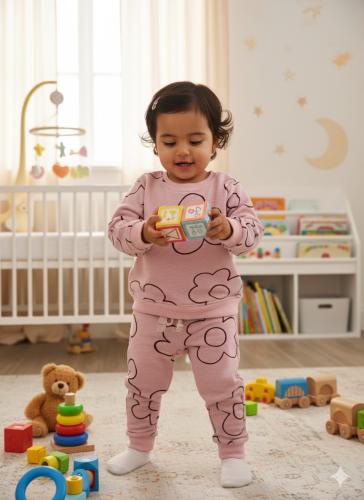 طقم شتوي مواليد - 100010