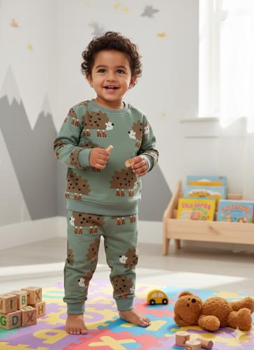 طقم شتوي مواليد - 10005