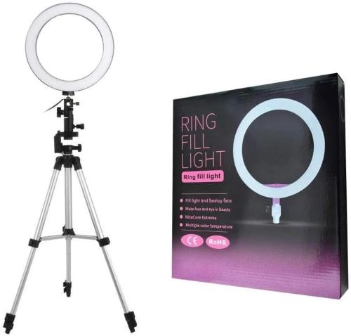 ستاند تصوير مع أضاءه متعدده RING FILL LIGHT