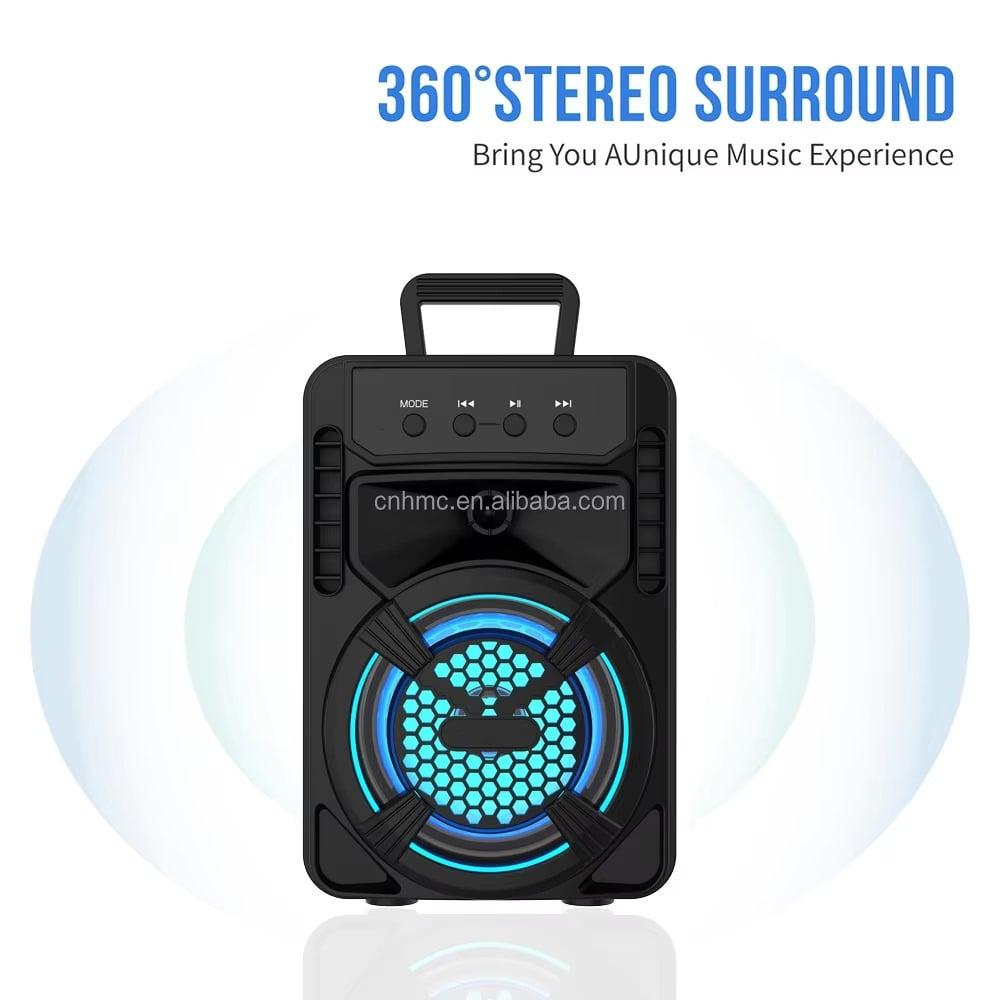 مكبر صوت مع مايك SING-E ( 1481 )