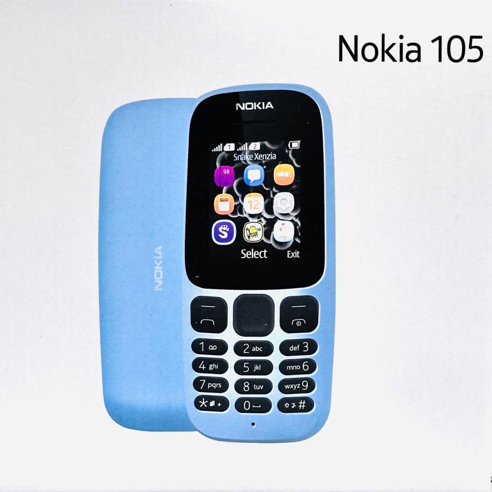 Nokia 105 Dual SIM black - Ajeeb Ghareeb . Phones Tablet Games Electronics  Tools ana Accessories