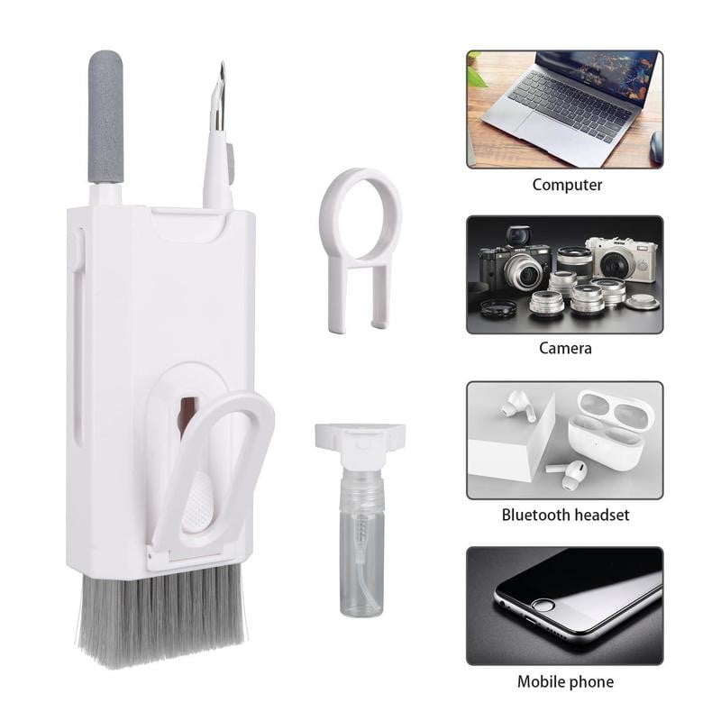 7-in-1 Camera Cleaning Kit with Replaceable Cleaning Pen, Flocking
