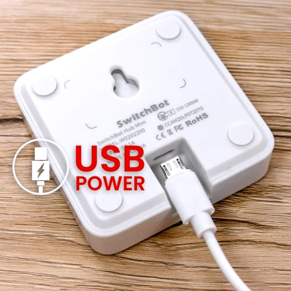 SwitchBot Hub Mini – Smart Home Control with Voice & Remote