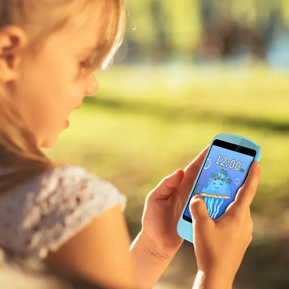 هاتف Porodo الذكي للأطفال – شاشة 2.8 بوصة، دعم 4G، مكالمات فيديو، بطارية 700mAh